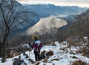 75 Versante in ombra, la neve ristagna